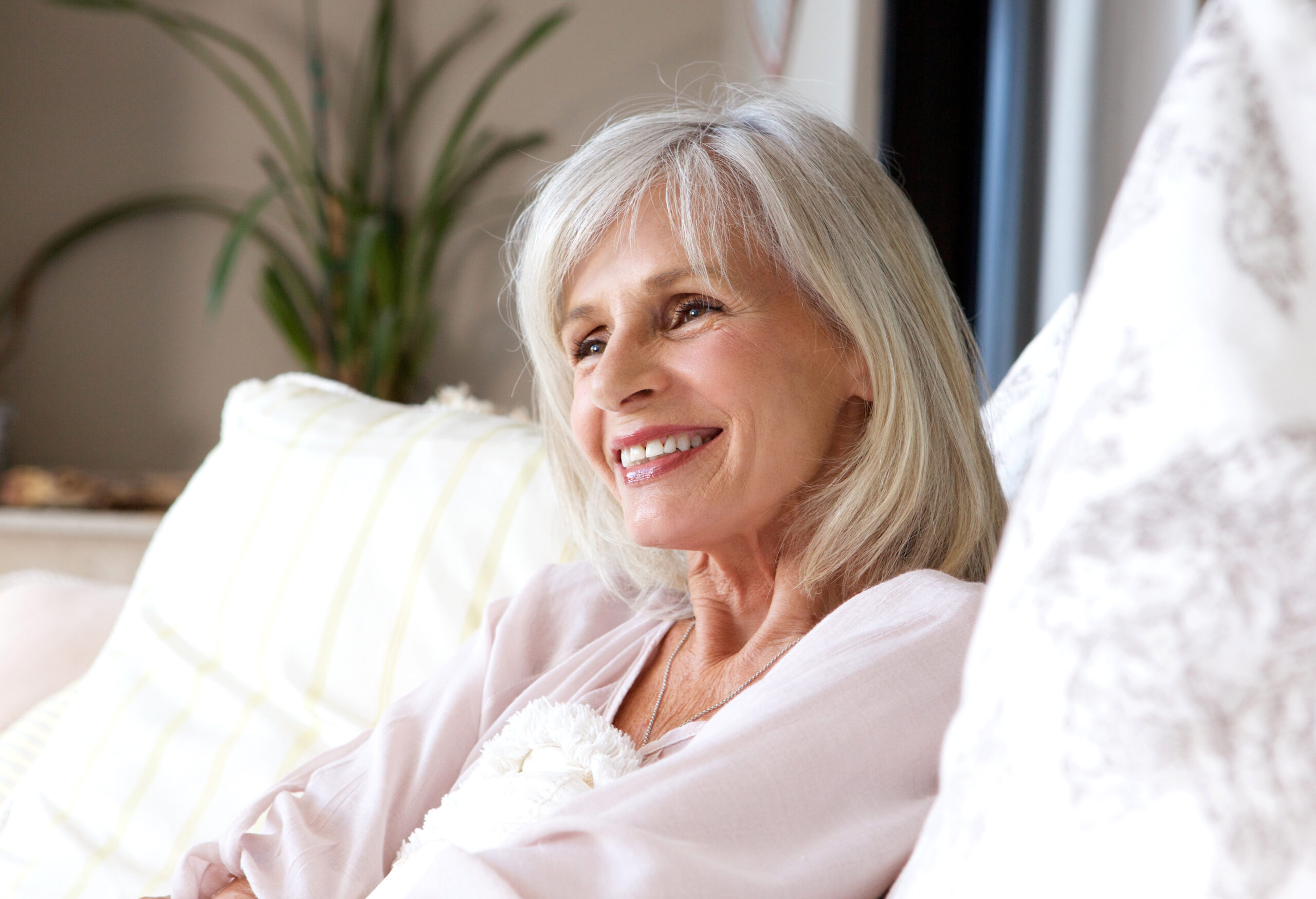 Mature woman in therapy office